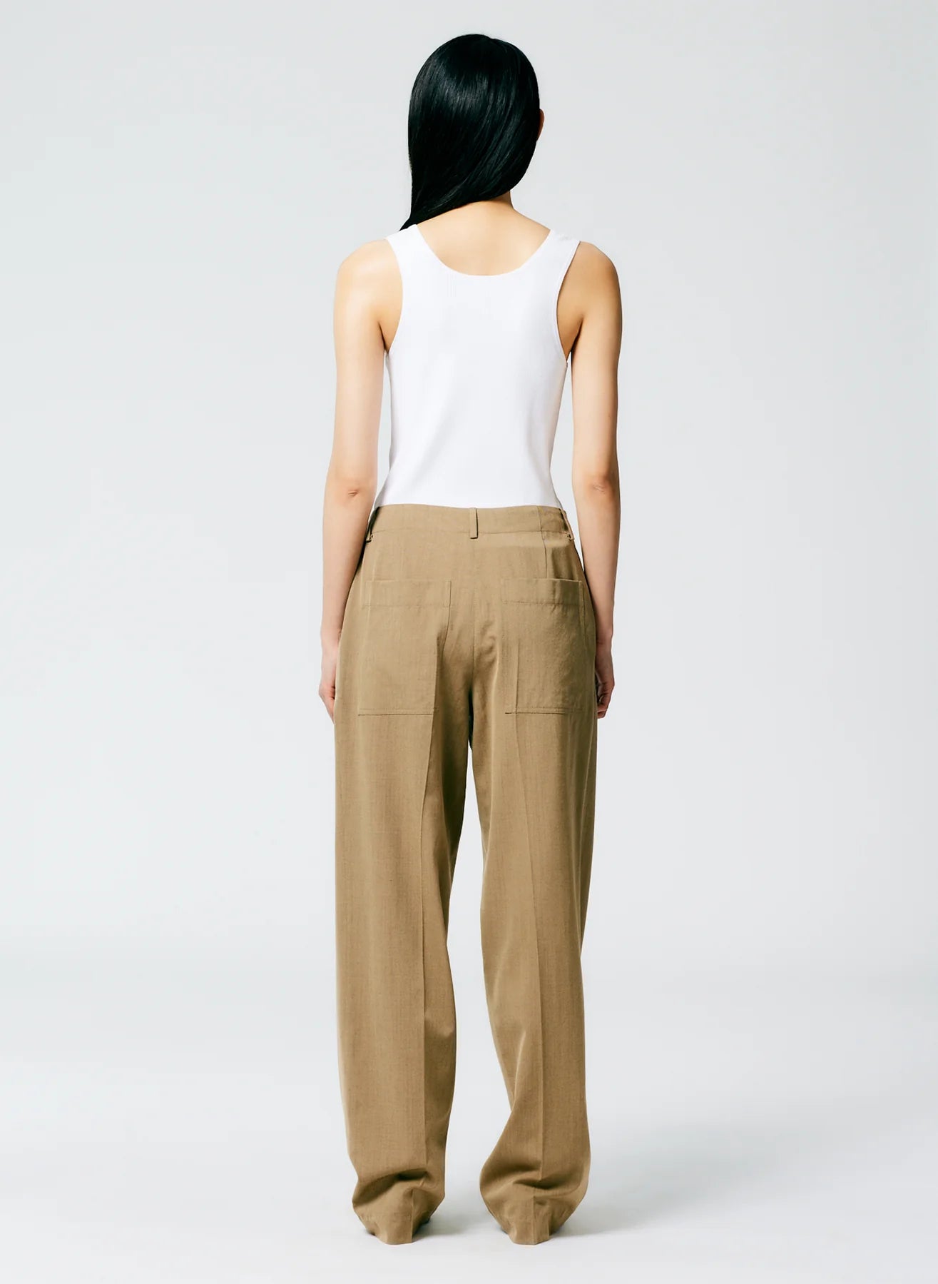 Refined Wool Rodney Sraight Leg