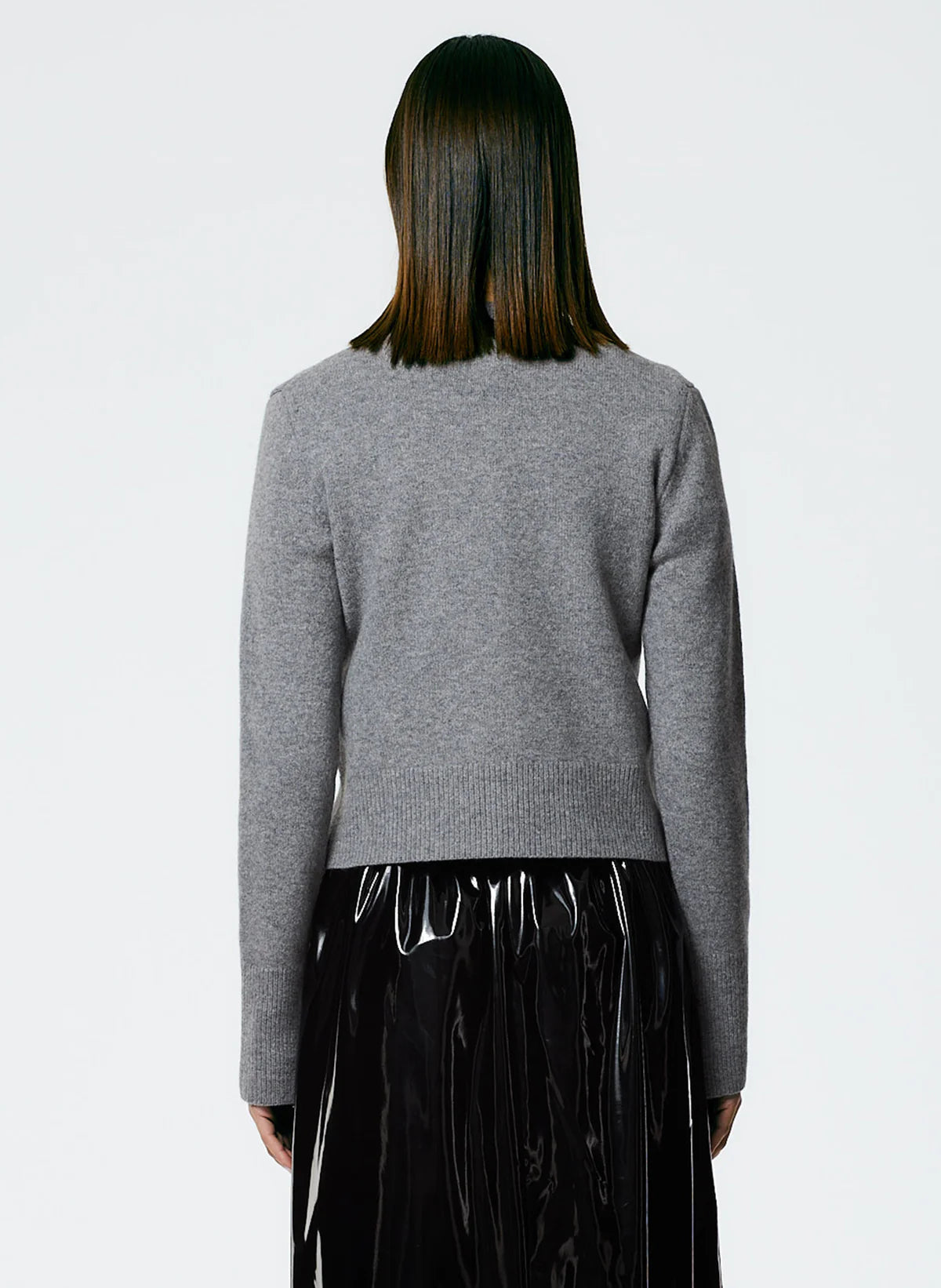Stretch Cashmere Crewneck