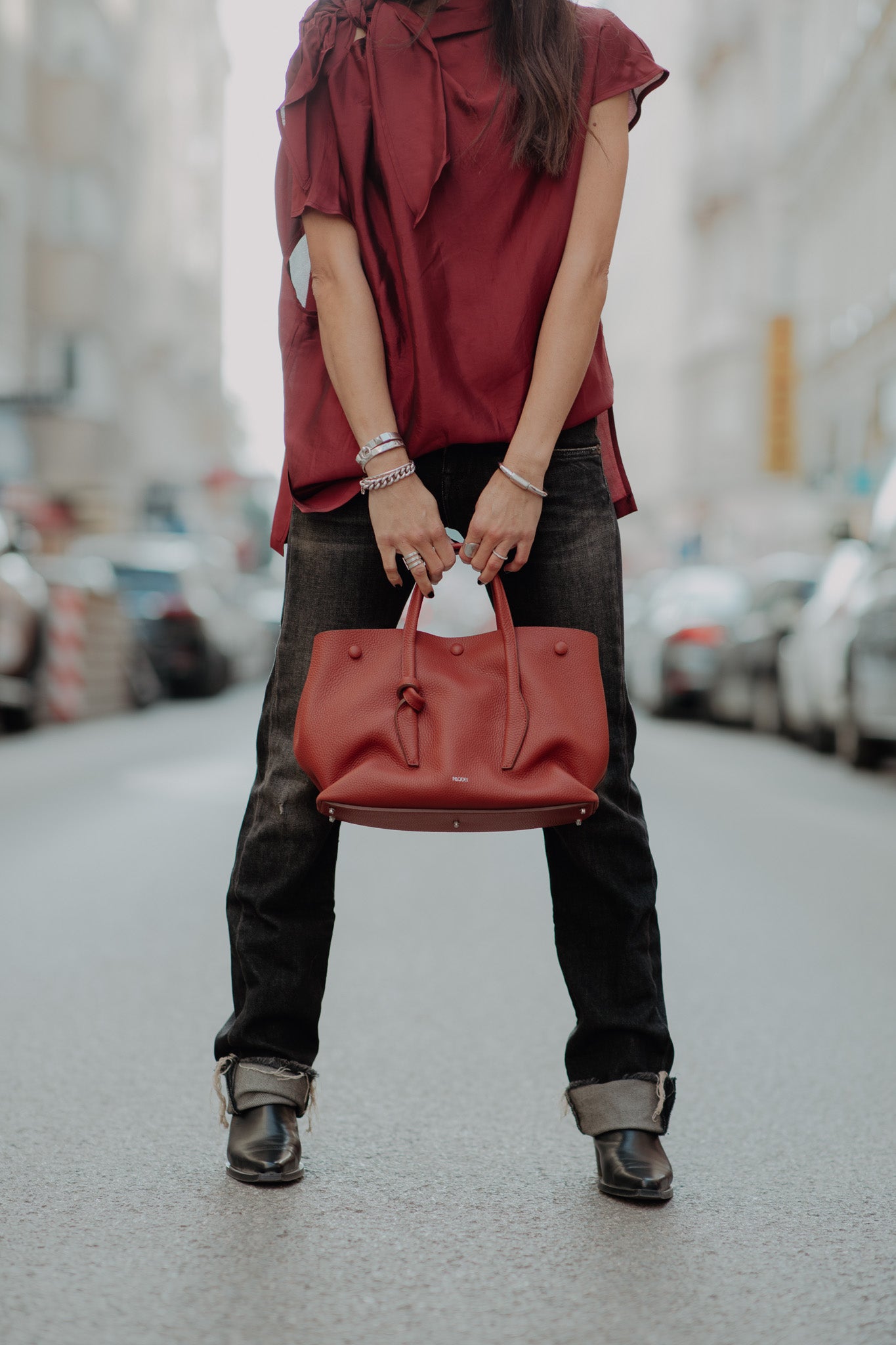Drop Bag Medium Rust