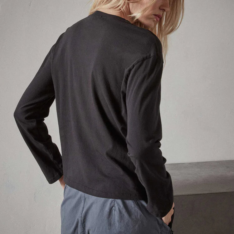 Longsleeve Vintage Boy Tee Black