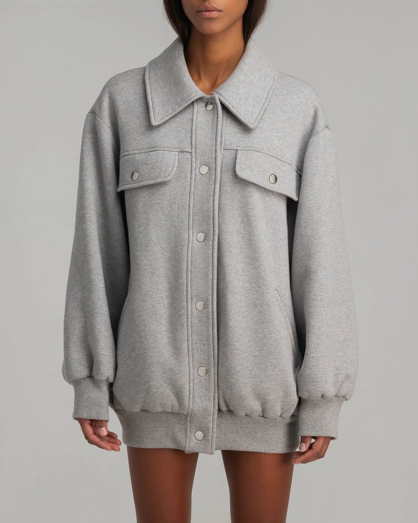 Jane Bomber Grey