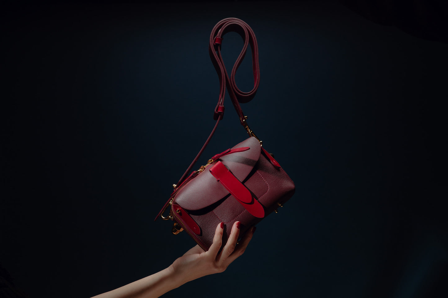 Micro Tool Bag in Bordeaux - TheStorebySchneeweiss