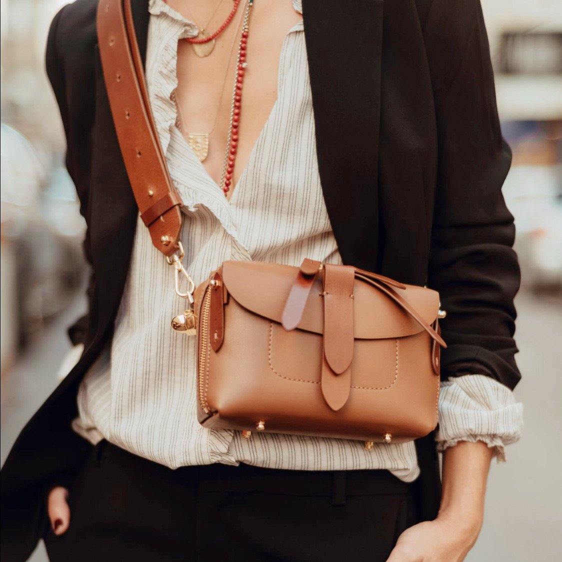 Micro Tool Bag in Cognac - TheStorebySchneeweiss