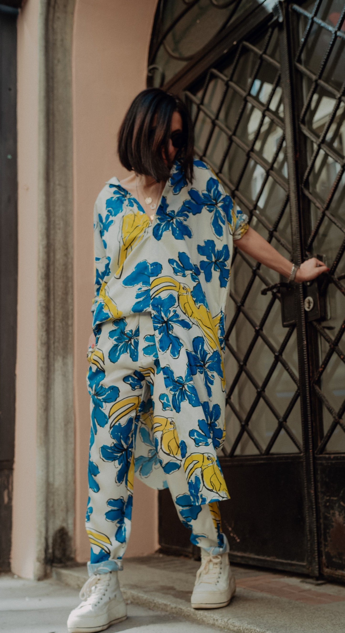 Tapered Pant in Toucan Ecru - TheStorebySchneeweiss