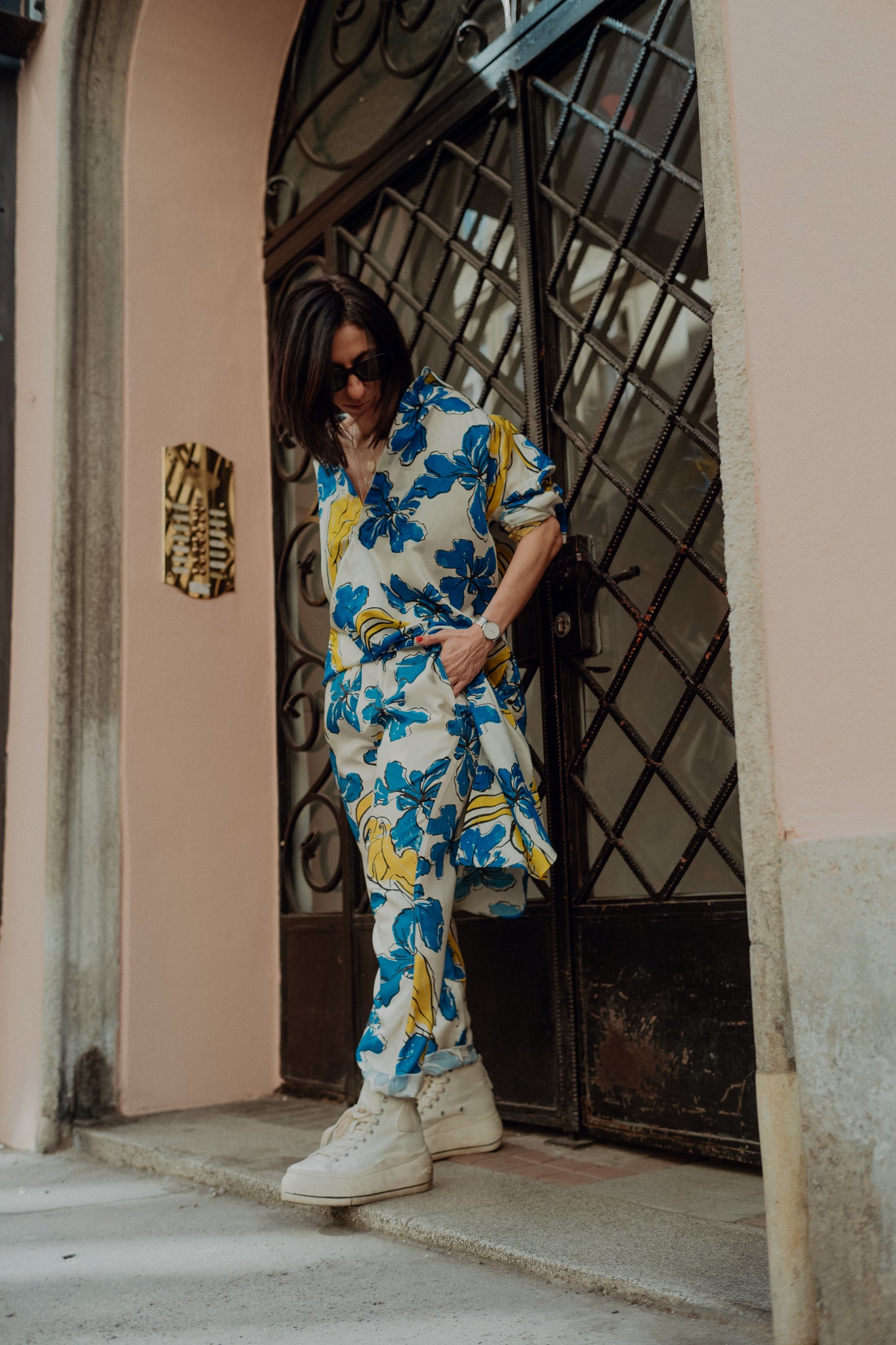 Tapered Pant in Toucan Ecru - TheStorebySchneeweiss