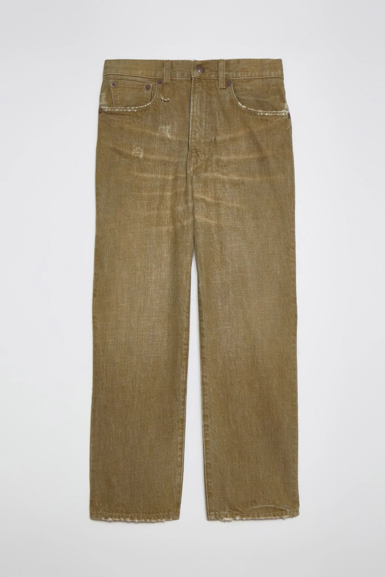 Boyfriend Jean in Moss Green - TheStorebySchneeweiss