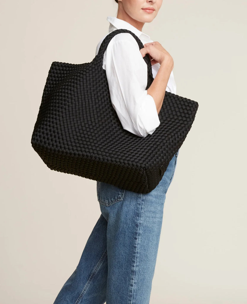 Naghedi St. Barths Large Tote Bag in Onyx