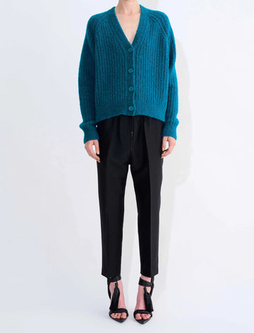 Christian Wijnants Cropped Trouser with elastic waist  Pilara