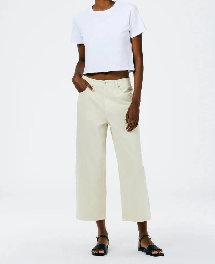 Garment Dyed Summer Twill Cropped Sam Jean - TheStorebySchneeweiss