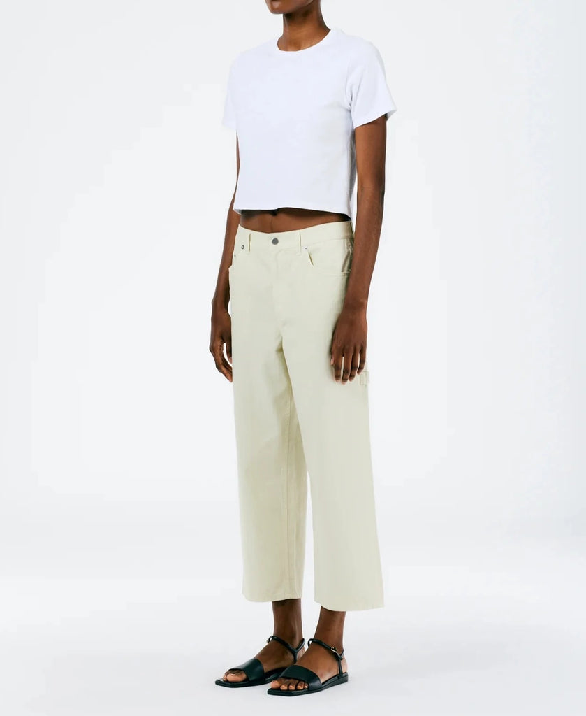 Garment Dyed Summer Twill Cropped Sam Jean - TheStorebySchneeweiss