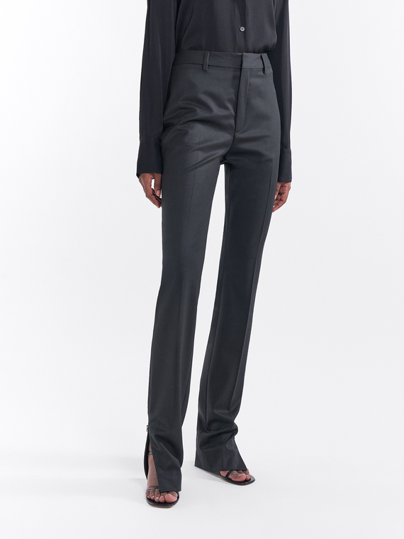 Cassidy Wool Trouser in Black - TheStorebySchneeweiss