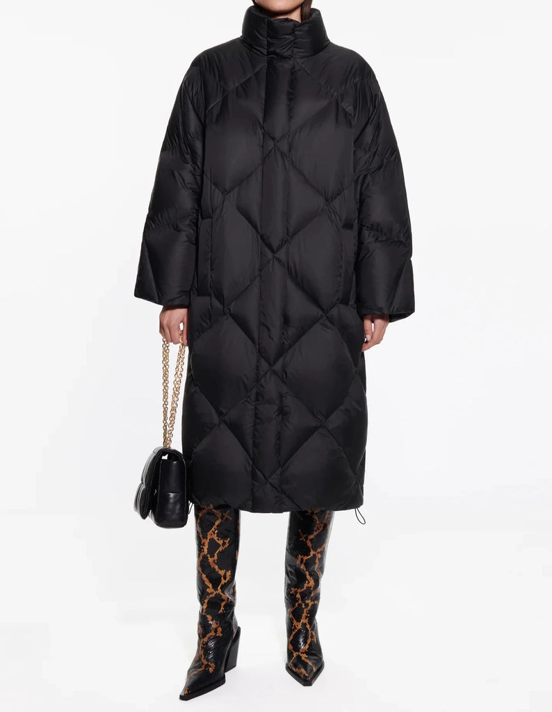 Anissa Coat in Black - TheStorebySchneeweiss