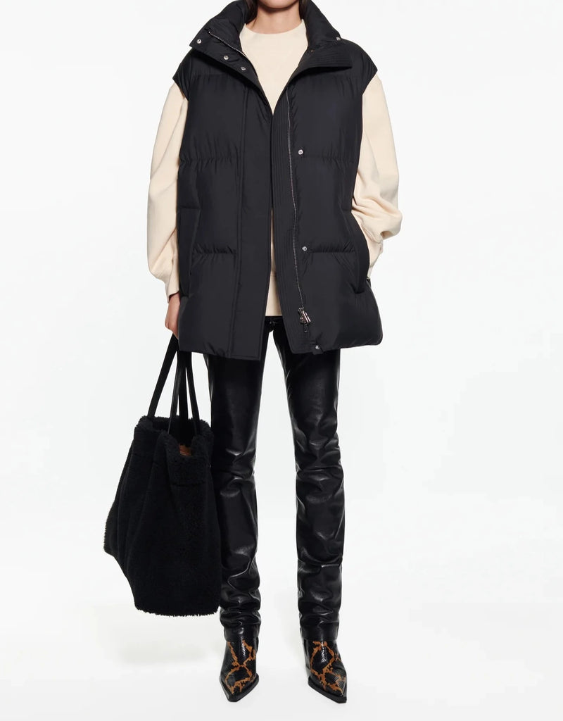 Zola Vest in Black - TheStorebySchneeweiss