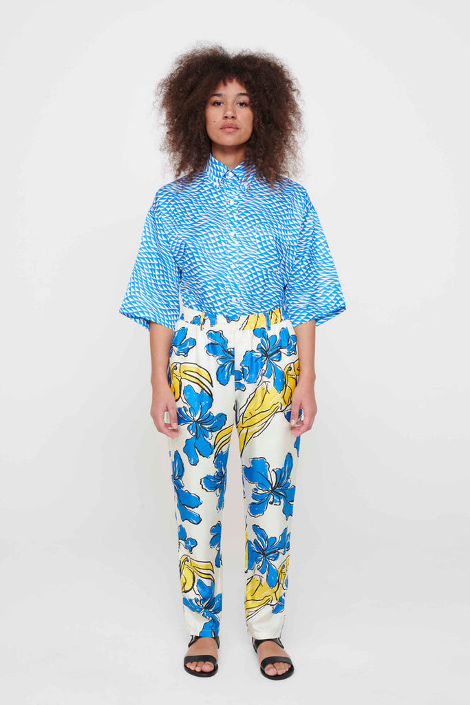 Tapered Pant in Toucan Ecru - TheStorebySchneeweiss