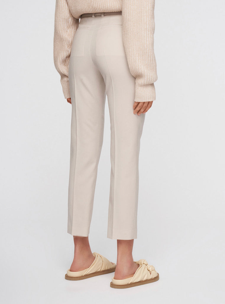 Coleman Pant Tailor Wool Stretch in Cobble Stone - TheStorebySchneeweiss