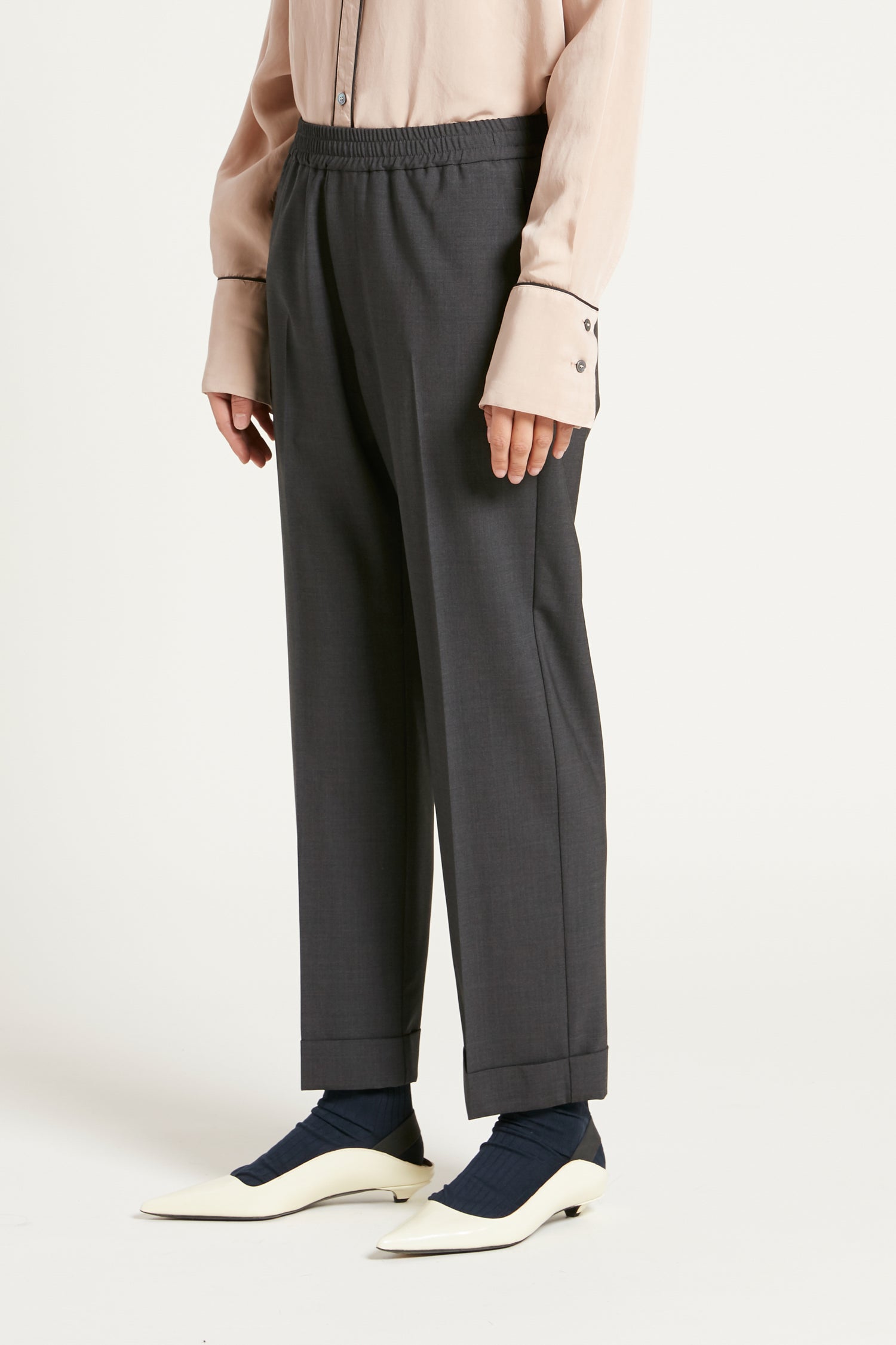 Trousers Alfonso Late in Antracite - TheStorebySchneeweiss