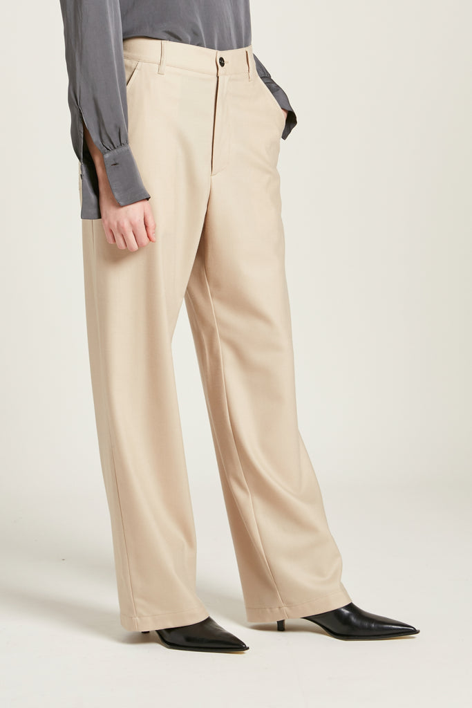 Trousers Ida Frare in Beige - TheStorebySchneeweiss
