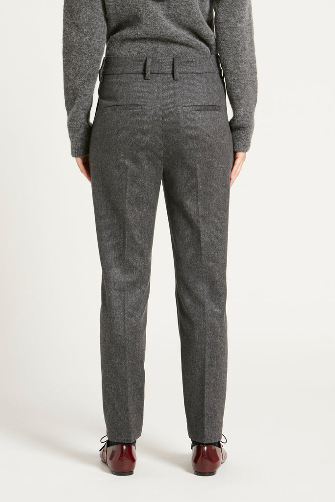 Trousers Leonida Micro in Antracite - TheStorebySchneeweiss