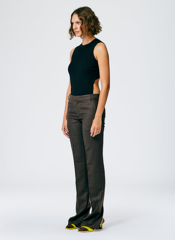 Reed Suiting Elfie Trousers with Slit - TheStorebySchneeweiss