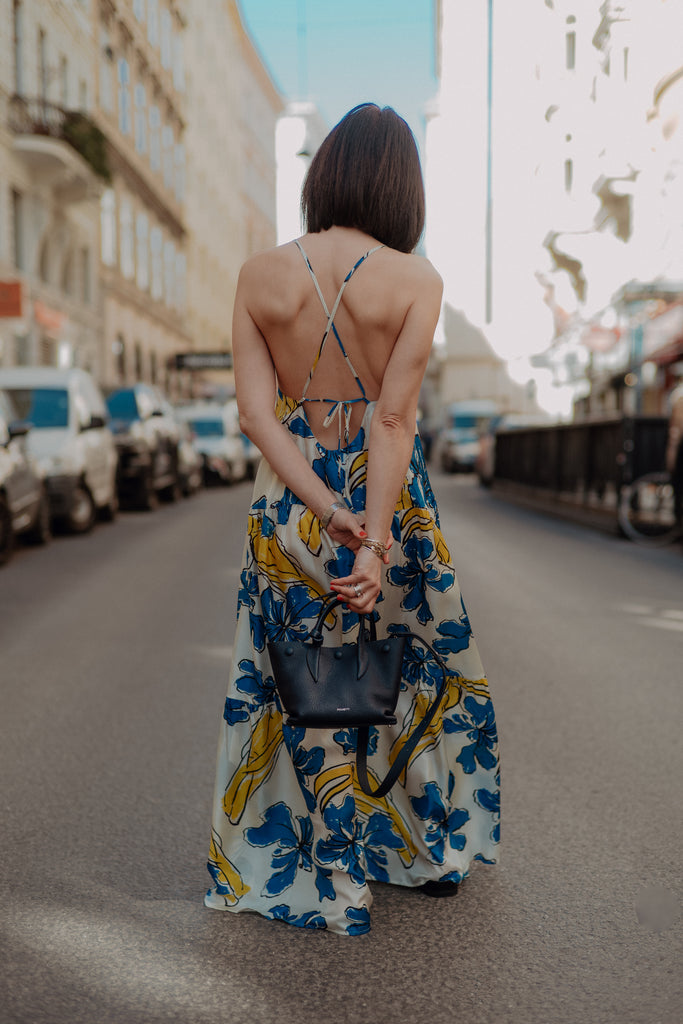 Holiday Dress Toucan Ecru - TheStorebySchneeweiss