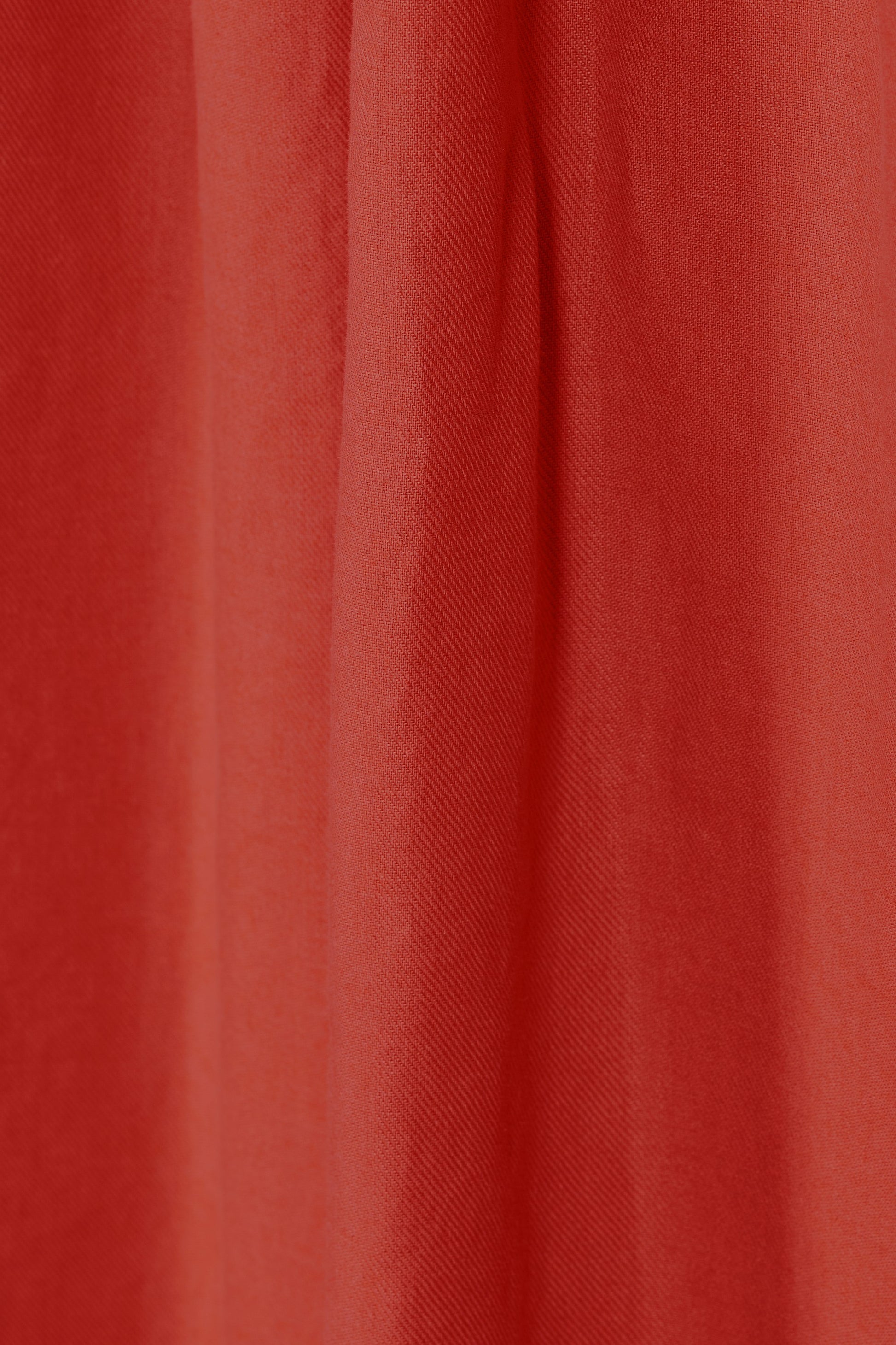 Linen Empire Dress Red - TheStorebySchneeweiss