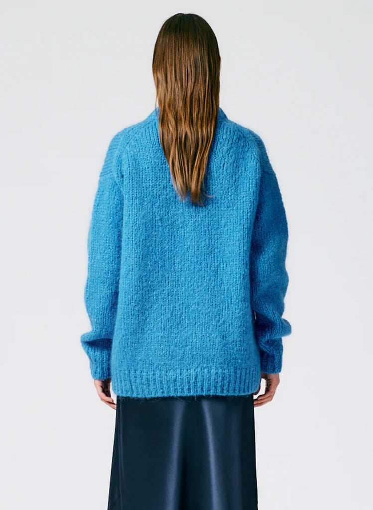 Claude Mohair Crewneck Easy Pullover - TheStorebySchneeweiss