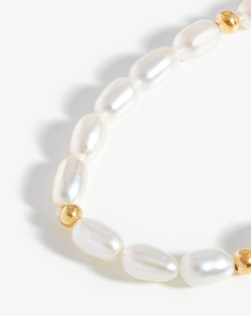 Long Seed Pearl Beaded Necklace - TheStorebySchneeweiss